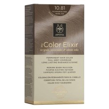 Apivita My Elixir Permanent Hair Color Kit Platinum Blonde Pearl Ash No 10.81