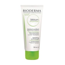 BIODERMA SEBIUM EXFOLIATING PURIFYING GEL, FOR OILY/ COMBINATION SKIN. UNCLOGS- CLEANSES 100ML