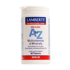 Lamberts A To Z Multivitamins & Minerals x 60 Tablets