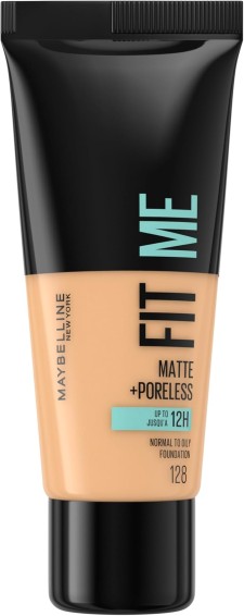 Maybelline Fit Me Matte & Poreless Foundation No 128 Warm Nude x 30ml