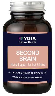 Ygia Second Brain – Gut & Mind Mood 600 mg 60 Caps