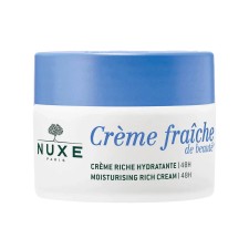 Nuxe Creme Fraiche De Beaute 48hr Moisturizing Rich Cream for Dry, Very Dry Skin 50ml
