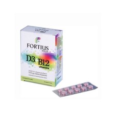 Geoplan Fortius D3 2500 IU + B12 1000 μg Vitamins 30 dispersible tabs