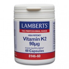 Lamberts Vitamin K2 90μg x 60 Capsules
