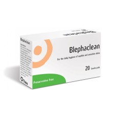 Blephaclean 20 Sterile Ready To Use Eyelids Wipes