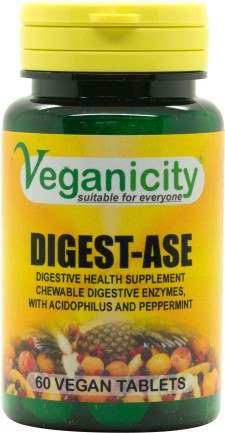Veganicity Digest-Ase 60 Tablets Veganicity Digest-Ase 60 Tablets