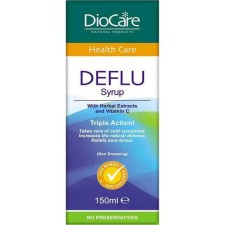 DioCare Deflu, ΣΙΡΟΠΙ ΑΠΟ ΕΚΧΥΛΙΣΜΑΤΑ ΒΟΤΑΝΩΝ ΓΙΑ ΤΗΝ ΕΝΙΣΧΥΣΗ ΤΗΣ ΑΜΥΝΑΣ ΤΟΥ ΟΡΓΑΝΙΣΜΟΥ 200ΜΛ