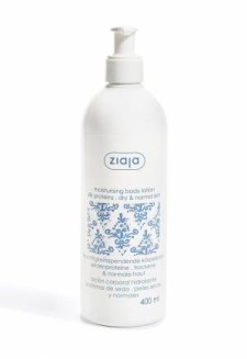 ZIAJA MOISTURISING BODY LOTION WITH SILK PROTEINS FOR DRY & NORMAL SKIN 400ML