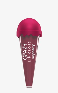 Hiskin Crazy Lip Gloss Raspberry 6ml