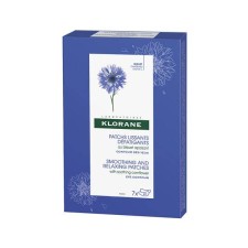 KLORANE SMOOTHING & RELAXING EYE PATCHES WITH SOOTHING CORNFLOWER 7PIECES*2PAIRS