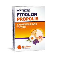 Fitodolor Propolis Thyme & Chamomile 18 Pastilles