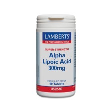 Lamberts Alpha Lipoic Acid, ΑΛΦΑ ΛΙΠΟΪΚΟ ΟΞΥ 300MG, 90ΧΑΠΙΑ