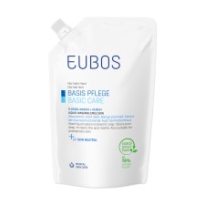 Eubos liquid washing emulsion,perfume free refill blue 400ml