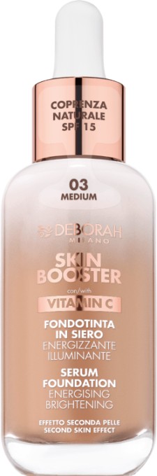 Deborah Skin Booster Vitamin C Serum Foundation 03 Medium 30ml