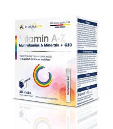 PharmaVital A-Z Multivitamins & Minerals & Q10 x 30 Sticks