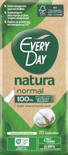 Every Day Natura Normal 20 Pieces