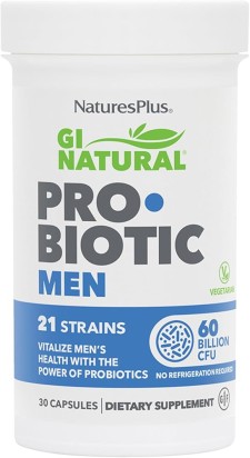 Naturesplus Gi Natural Probiotic Men 30 Caps, Συμπλήρωμα Διατροφής ...
