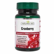 NATURES AID CRANBERRY 30TABLETS