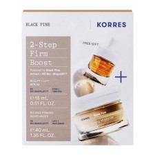 Korres Black Pine 2step Firm Boost Scult+Lift Serum 15ml + Moisturizer 40ml