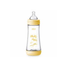 Chicco Bottle P5 Intui Flow 4m+ 300ml Yellow
