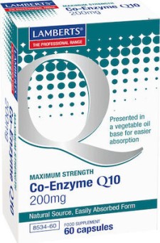 Lamberts Co-Enzyme Q10 200mg x 60 Capsules