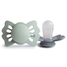 Frigg Lucky Silicone Pacifier Sage/Great Gray 0-6 months 2s