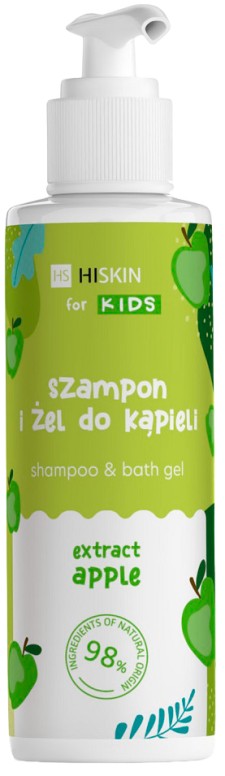 Hs Hiskin Shampoo & Bath Gel Extract Apple 280ml