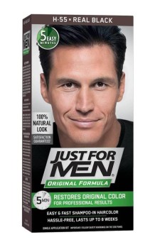 JUST FOR MEN HAIR REAL BLACK H-55