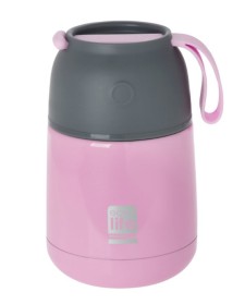 ECOLIFE BABY FOOD CONTAINER PINK 450ML