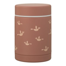 Fresk Stainless Steel Double Wall Food Container Birds 300ml