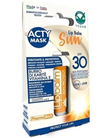 Acty Mask Vegan Lip Balm Sun Protection SPF30 5.7ml