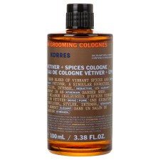 Korres Athenian Grooming Cologne Vetiver + Spices Eau De Cologne 100ml