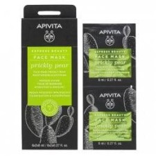 Apivita Express Beauty Moisturizing & Soothing Face Mask With Prickly Pear 2x8ml
