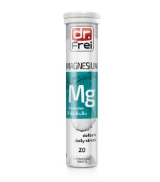 DR FREI MAGNESIUM&B COMPLEX 20EFFERVESCENT TABLETS WITH TANGERINE FLAVOR