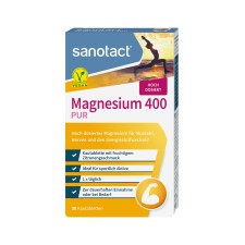 Sanotact Magnesium 400mg 30 Chewable Tablets