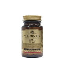 Solgar Vitamin D3 1000 IU x 100 Chewable Tablets - Maintains Healthy Bones & Teeth
