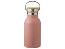 Fresk Stainless Steel Bottle Ash Rose (Birds) 350ml with Extra Lid