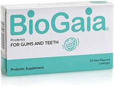 BIOGAIA PRODENTIS FOR ORAL HEALTH OF GUMS& TEETH 30 LOZENGES MINT FLAVOUR