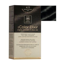 Apivita My Color Elixir Permanent Hair Color Kit Brown Intense Ash No 4.11