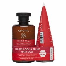 Apivita Color Lock & Shine Hair Duo ( Shampoo 250ml & Conditioner 150ml )