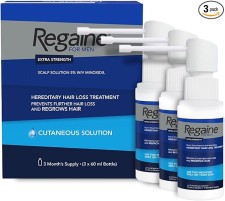 Regaine Scalp Solution 5% 3 Vials X 60ml