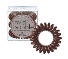 Invisibobble the traceless original hair ring pretzel brown 3pcs