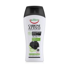 EQUILIBRA ACTIVE CHARCOAL, DETOX SHAMPOO WITH ACTIVATED CARBON. IDEAL FOR IMPURE SKIN& HAIR 250ML