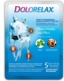 DOLORELAX EFFETTO FREDDO COLD EFFECT 5PATCHES