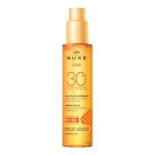 Nuxe Sun Tanning Oil High Protection SPF30 Face and Body 150ml