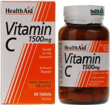 Health Aid Vitamin C 1500mg x 60 Veg Tablets
