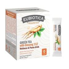 Eubiotica Green Tea With Ginseng 112 20 Sachets
