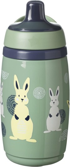 Tommee Tippee Superstar Insulated Sportee Bottle 12m+ x 266ml Green Colour