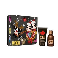 Dsquared2 Wood Set Edt 30ml & Shower Gel 50ml Xmas24