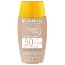 Bioderma Photoderm Nude Touch Mineral Sensitive Combination Oily SP...
